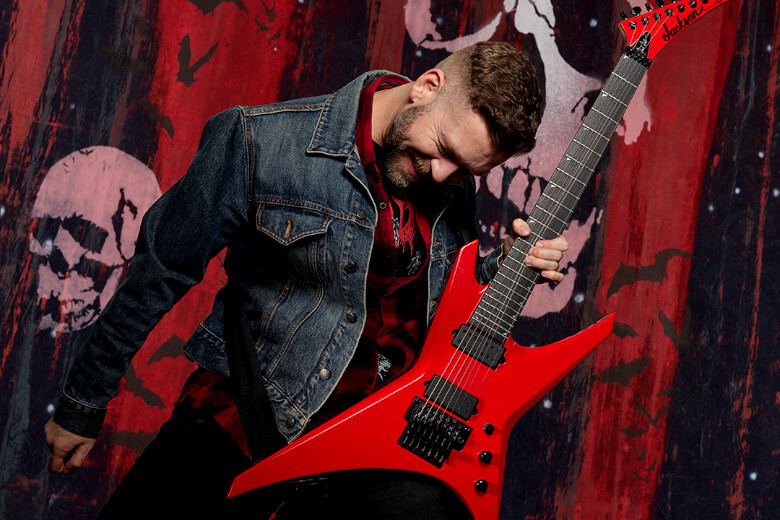 Dave Davidson mit seiner Jackson