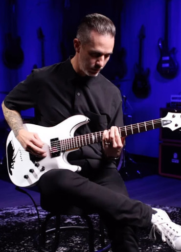 Schecter C-1 Jerry Horton 25th WH