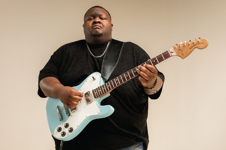 Kingfish mit seiner Fender Delta Day Telecaster Deluxe