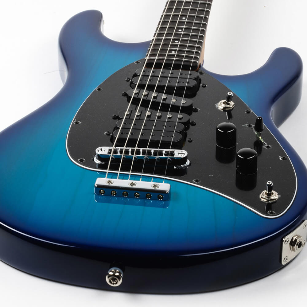 Steve Morse Music Man Standard Blue Burst Bild 03