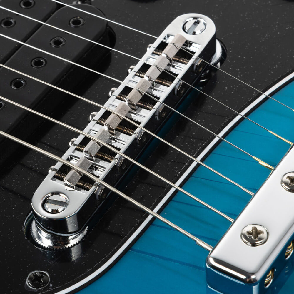 Steve Morse Music Man Standard Blue Burst Bild 04