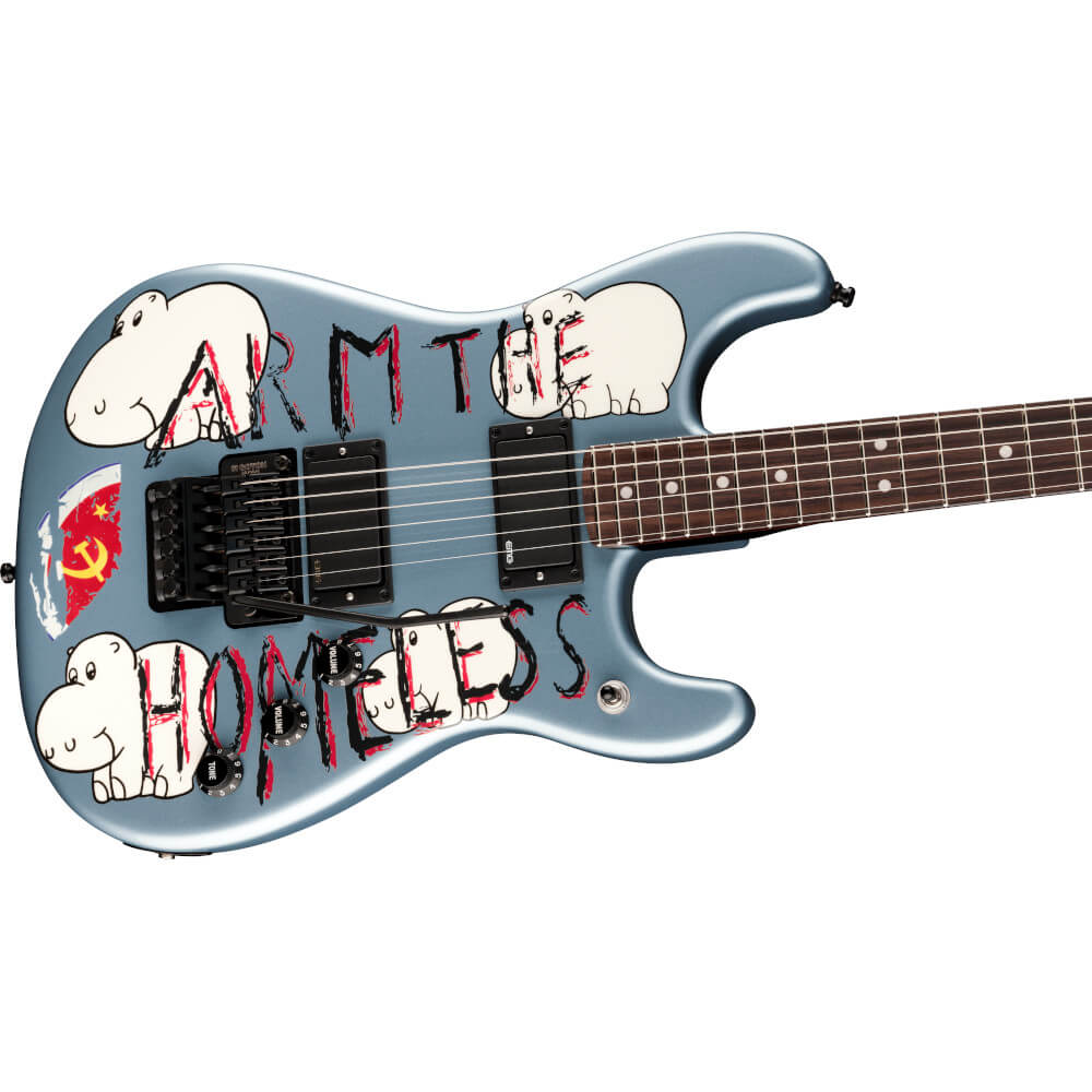 Tom Morello Fender Strat Arm The Homeless Bild 04