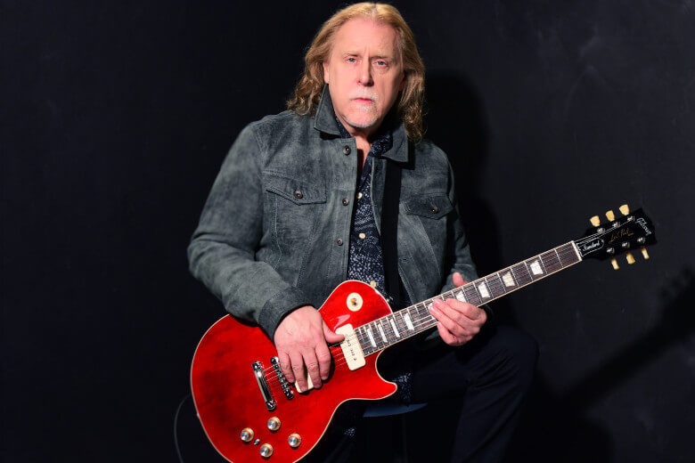 Warren Haynes mit seiner Gibson Les Paul Std